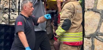Hatay'da bacağına demir korkuluk saplanan çocuk tedaviye alındı
