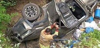 Hatay'da pikap ile otomobilin çarpıştığı kazada 7 kişi yaralandı