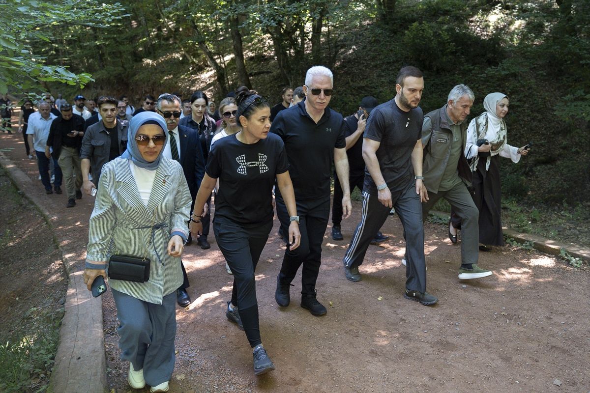 Belgrad Ormanı'nda 'Geleceğe İz Bırak' etkinliği
