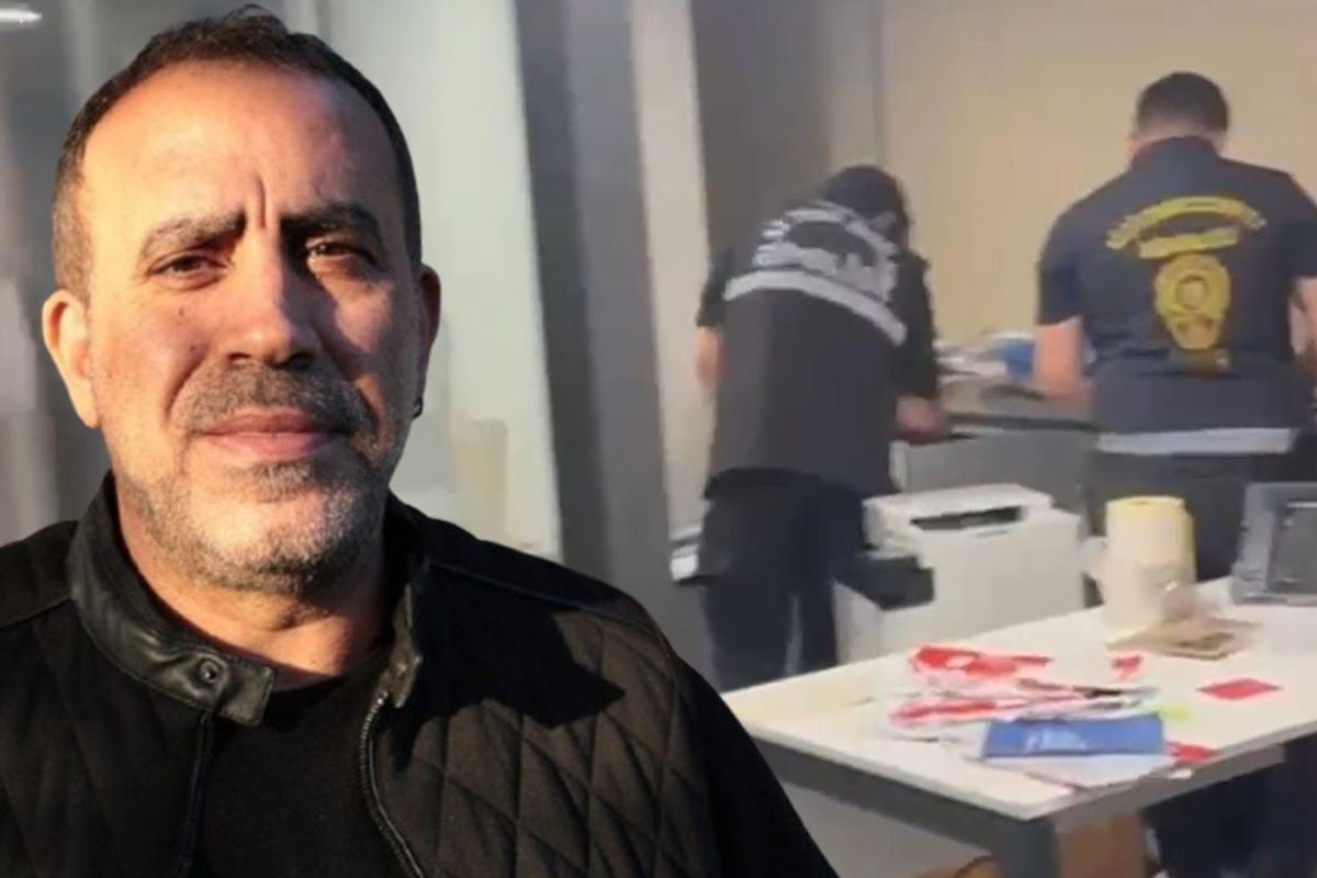 İşte mali şube polisinin Ahbap'ta arama yaptığı anlar