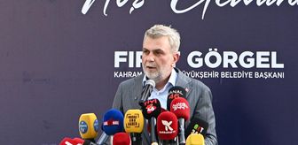 Kahramanmaraş'ta Çınaraltı Çay Bahçesi hizmete açıldı