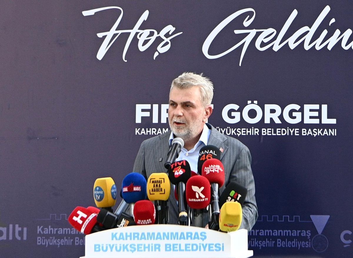 Kahramanmaraş'ta Çınaraltı Çay Bahçesi hizmete açıldı
