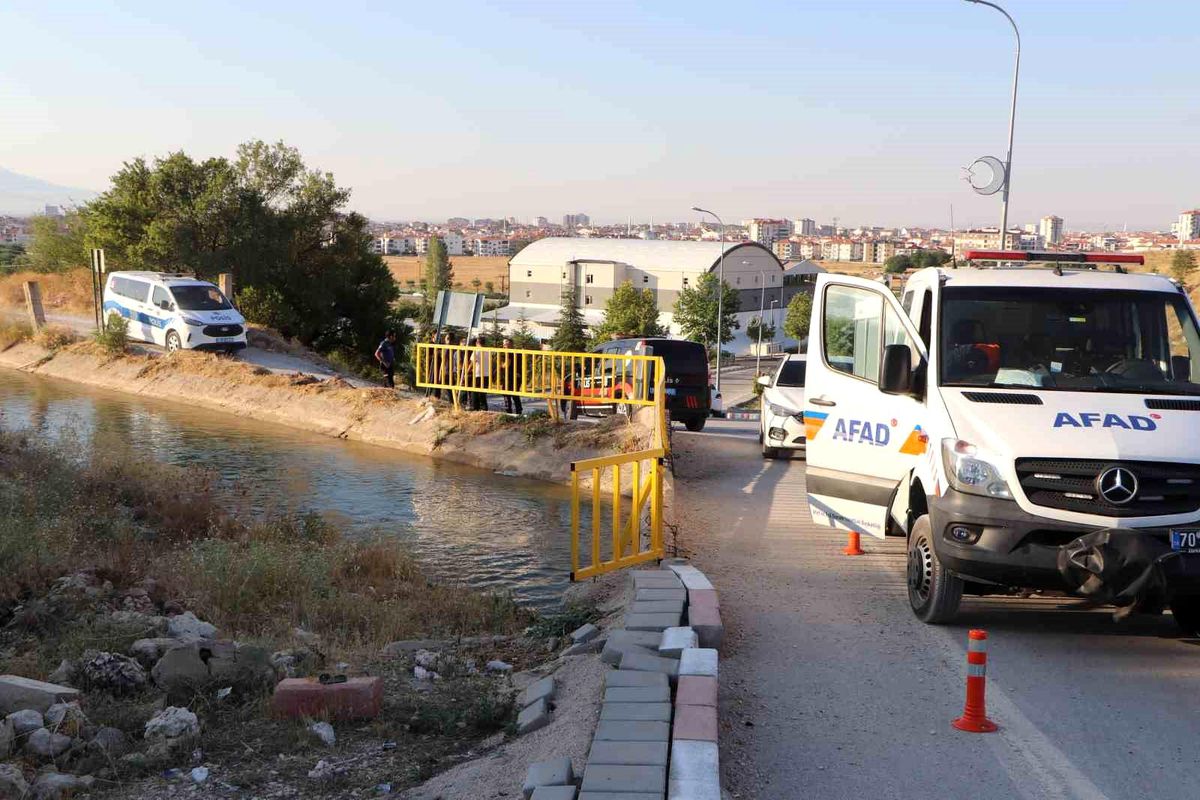 Kanalında akıntıya kapılan 2 çocuğu itfaiye ve AFAD kurtardı