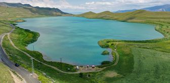 Kars'taki Deniz Gölü eşsiz doğasıyla ziyaretçilerini bekliyor