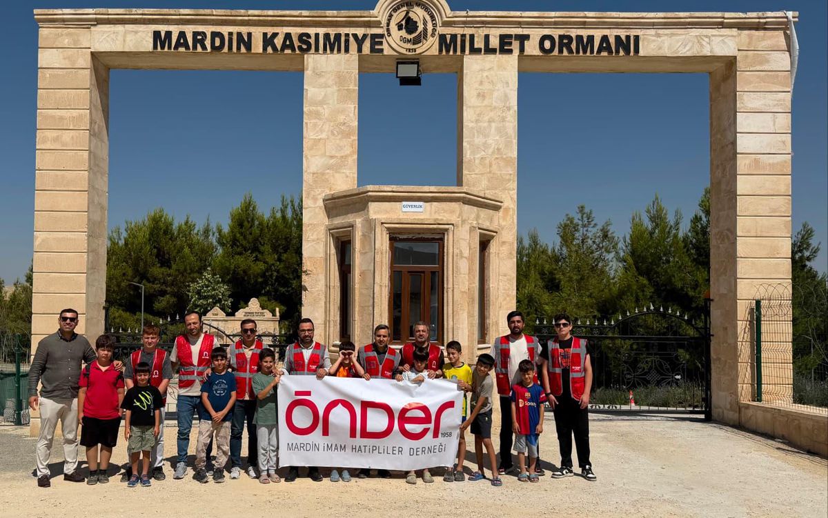 Mardin Önder'den çevre bilinci için orman temizliği etkinliği