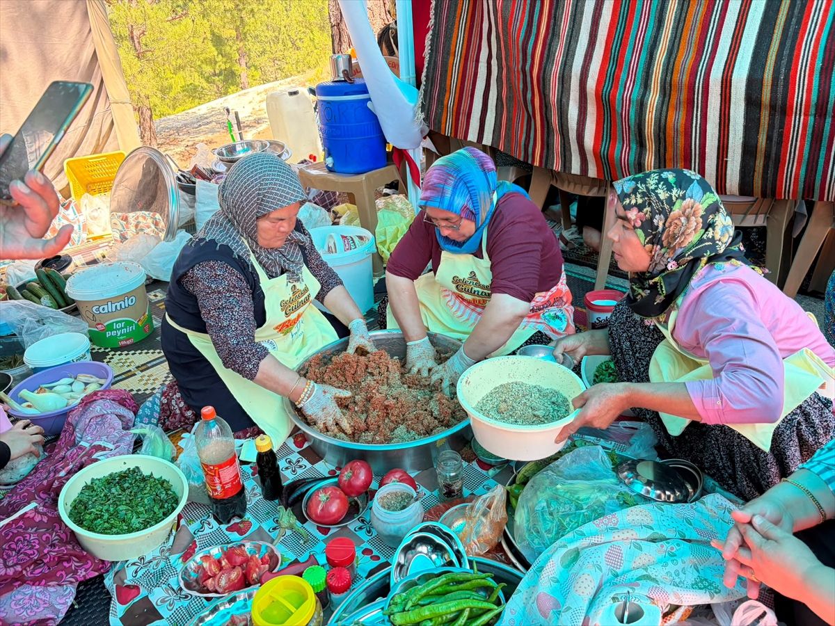 Mersin'de '2. Gülnar Batırık Festivali' düzenlendi