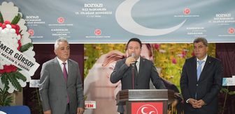 MHP Bozyazı İlçe Başkanı yeniden Soner Kara oldu