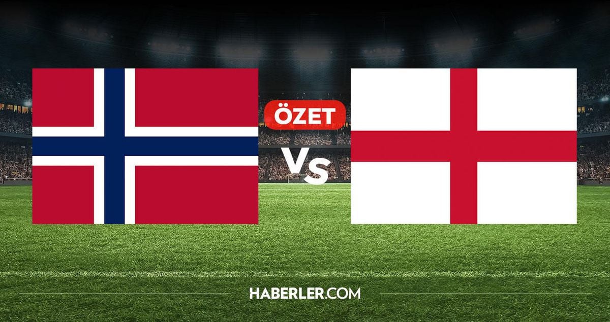 Norveç İngiltere maç özeti ve golleri! (ÖZET) Norveç İngiltere kaç kaç bitti, golleri kim attı?