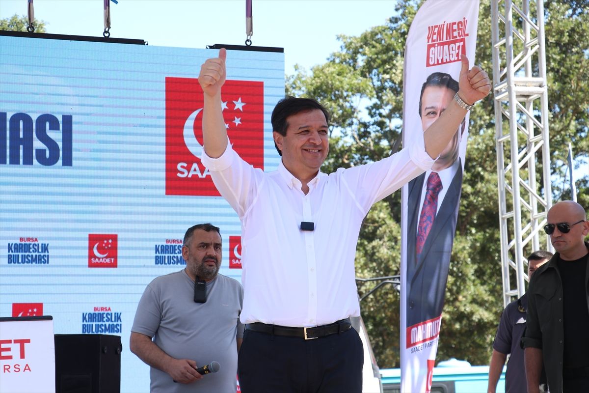 Saadet Partisi Genel Başkanı Arıkan, Bursa'da 'Kardeşlik Buluşması' programına katıldı Açıklaması