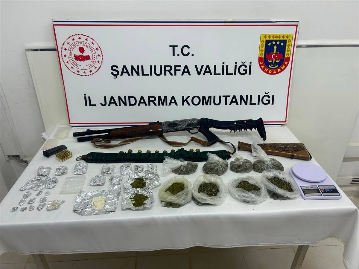 Şanlıurfa'da uyuşturucu operasyonunda 1 şüpheli yakalandı