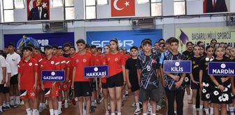 Şırnak'ta Anadolu Yıldızlar Ligi Voleybol Grup Müsabakaları başladı