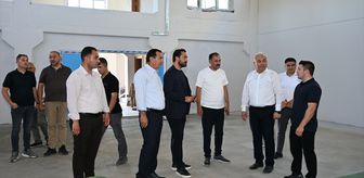 AK Parti Manisa Milletvekili Arınç, Demirci'de yatırımları inceledi