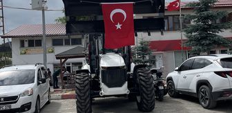 Başçiftlik Belediyesi yeni kepçe aldı