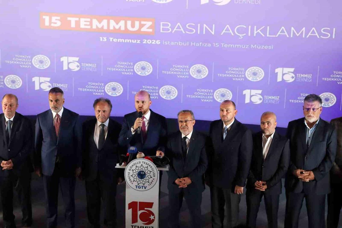 Bilal Erdoğan: 15 Temmuz millet iradesinin beyanıdır