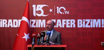 Çorum'da 15 Temmuz Anma Çadırı Açıldı