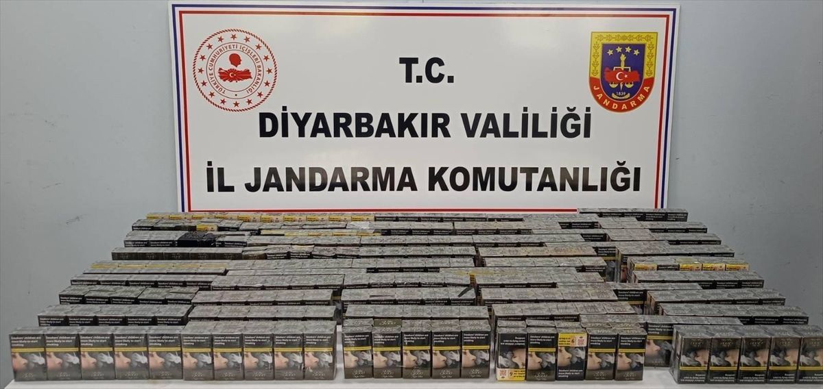 Diyarbakır'da kaçakçılık operasyonlarında 28 şüpheli hakkında işlem yapıldı
