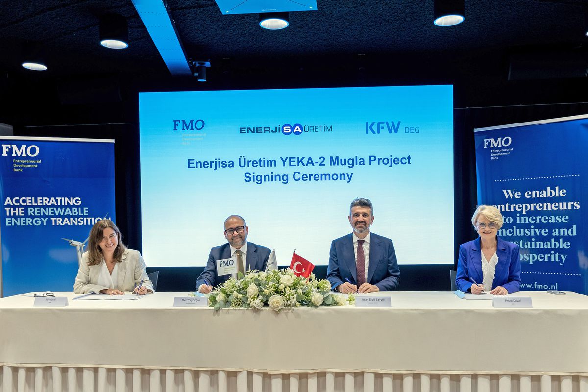 Enerjisa Üretim, Muğla'daki 250 MW'lik Rüzgar Enerjisi Santrallerinin Finansmanını Tamamladı