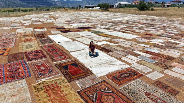 Old Carpets Gain Value Under Antalya's Sun 7