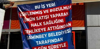 Gaziantep'te son kullanma tarihi geçmiş ürün satan markete kapatma cezası