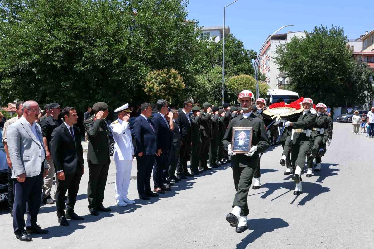 Gelibolu'da Kore gazisi son yolculuğuna uğurlandı