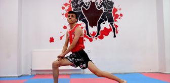 Hakkarili muaythai sporcusu Erdem Kaçar, gözünü dünya şampiyonluğuna dikti