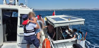 İzmir ve Aydın açıklarında teknelerde rahatsızlanan 2 kişiye tıbbi tahliye