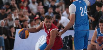 Kayseri'de 3x3 Basketbol Turnuvası Sona Erdi