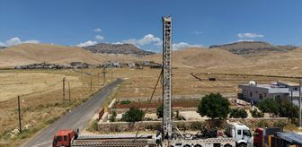 Mardin'in Eryeri Mahallesi'nde içme suyu için yeni sondaj kuyusu açıldı