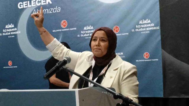 MHP Aliağa’da Nuray Aydemir güven tazeledi