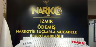 Ödemiş'te 6 aydaki uyuşturucu operasyonlarında 30 şüpheli tutuklandı