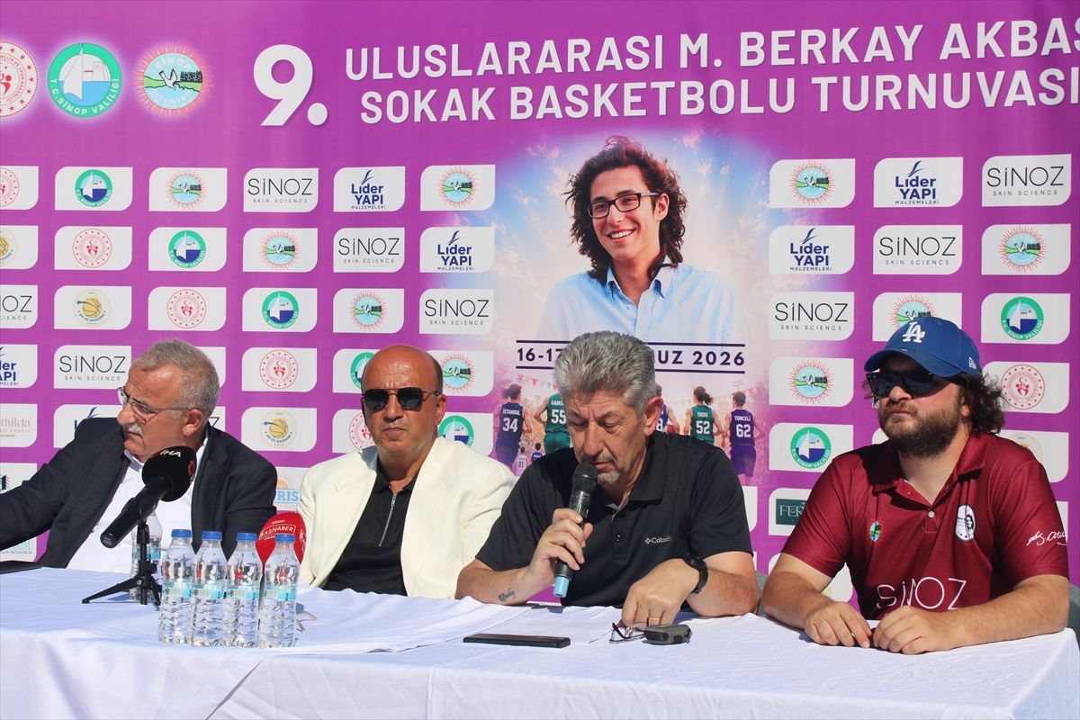 Sinop'ta Uluslararası Mustafa Berkay Akbaş Sokak Basketbolu Turnuvası düzenlenecek