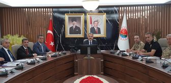 Şırnak'ta '15 Temmuz Demokrasi ve Milli Birlik Günü Koordinasyon Toplantısı' yapıldı
