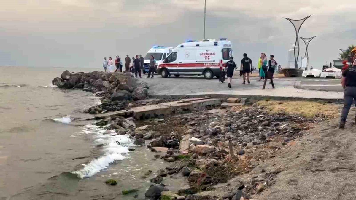 Tekirdağ'da denizde bir kişinin kaybolduğu ihbarı ekipleri seferber etti
