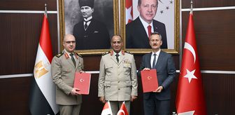 Türkiye ile Mısır arasında savunma sanayisi alanında niyet mektubu imzalandı