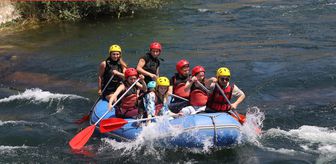 Yozgat'ta rafting heyecanı yaz boyunca sürüyor