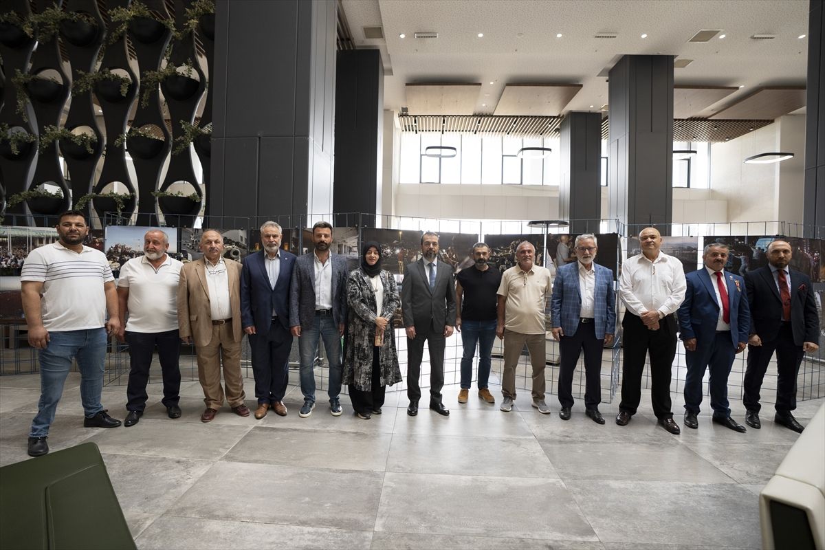15 Temmuz Gazileri Medipol'deki Fotoğraf Sergisinde Buluştu