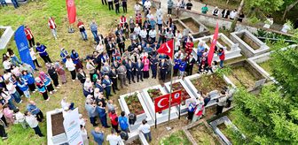 Giresun'da 15 Temmuz şehidi İsmail Kefal kabri başında anıldı