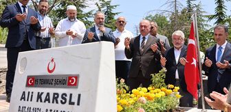Çorum'da 15 Temmuz Şehitleri Anıldı