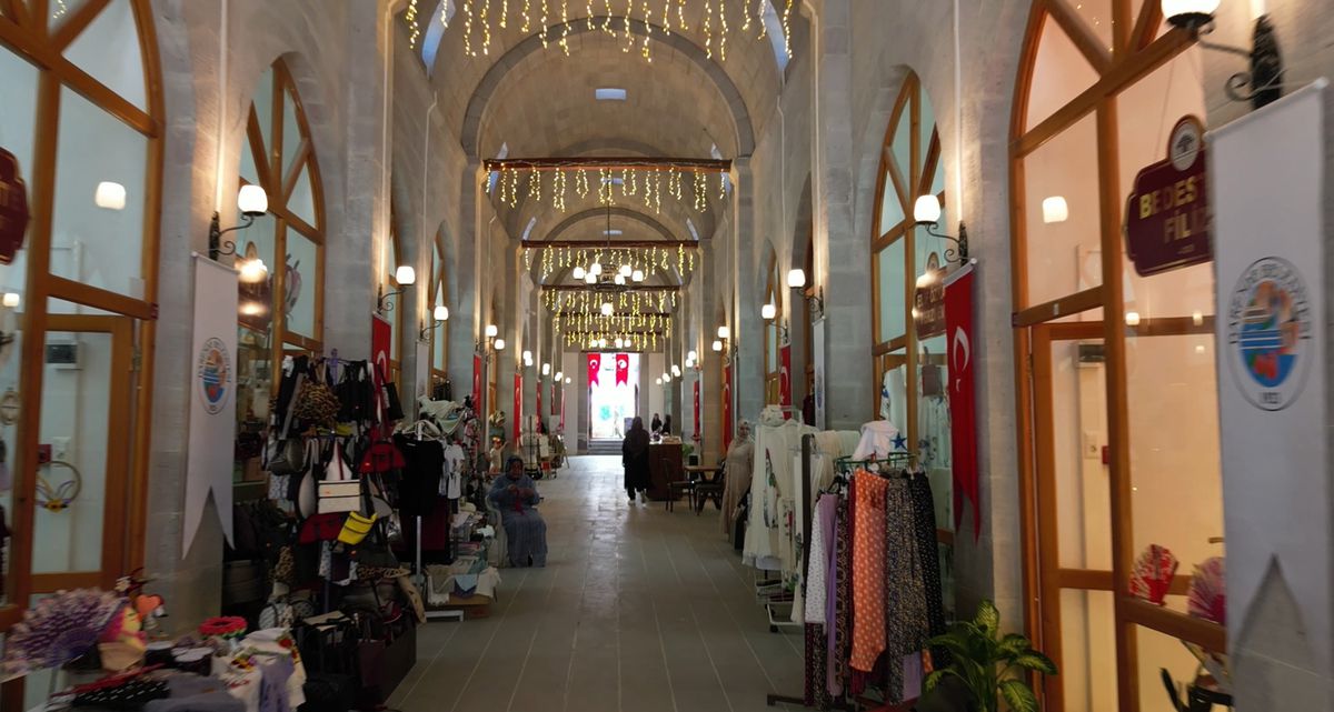 Malatya'da 300 Yıllık Tarihi Bedesten, Kadın Girişimcilere Tahsis Edildi