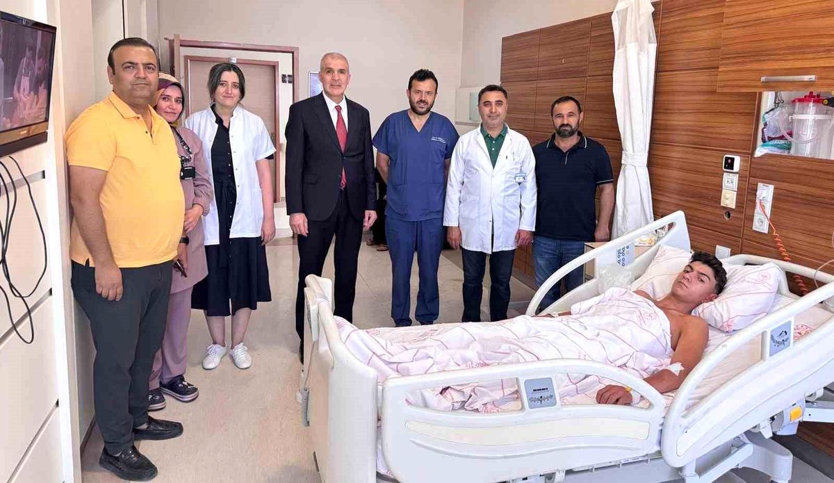Adıyaman'da 'Kunduracı Göğsü'ne kapalı yöntemle başarılı müdahale