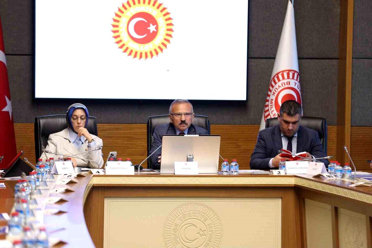 TBMM binası önünde çekilmiş bir fotoğraf.