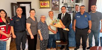 Yeni Kaymakamdan Şehit Ailesine İlk Ziyaret