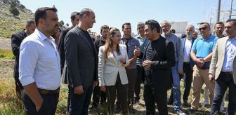 Antalya Büyükşehir Belediye Başkan Vekili Özdemir, Feslikan'da güreş sahasını gezdi