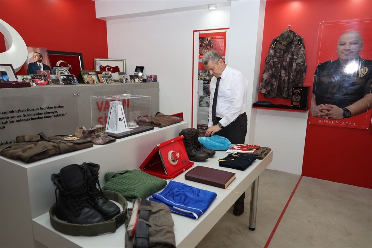 Vali Ergün'den şehit ailelerine ziyaret