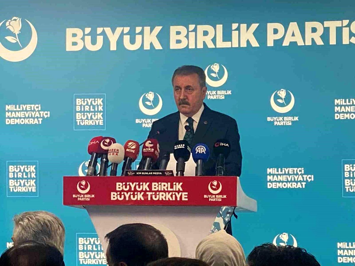 BBP Genel Başkanı Destici: '13 Haziran'da 29 şüpheli hakkında yakalama ve gözaltı kararı çıkarılmıştır'