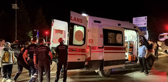 Erzurum'da otomobilin takla attığı kazada biri ağır 3 kişi yaralandı