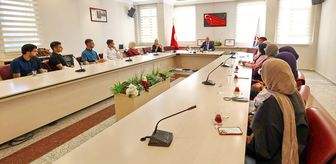 Filistinli tıp öğrencileri Gaziantep Üniversitesinde eğitim programına katıldı