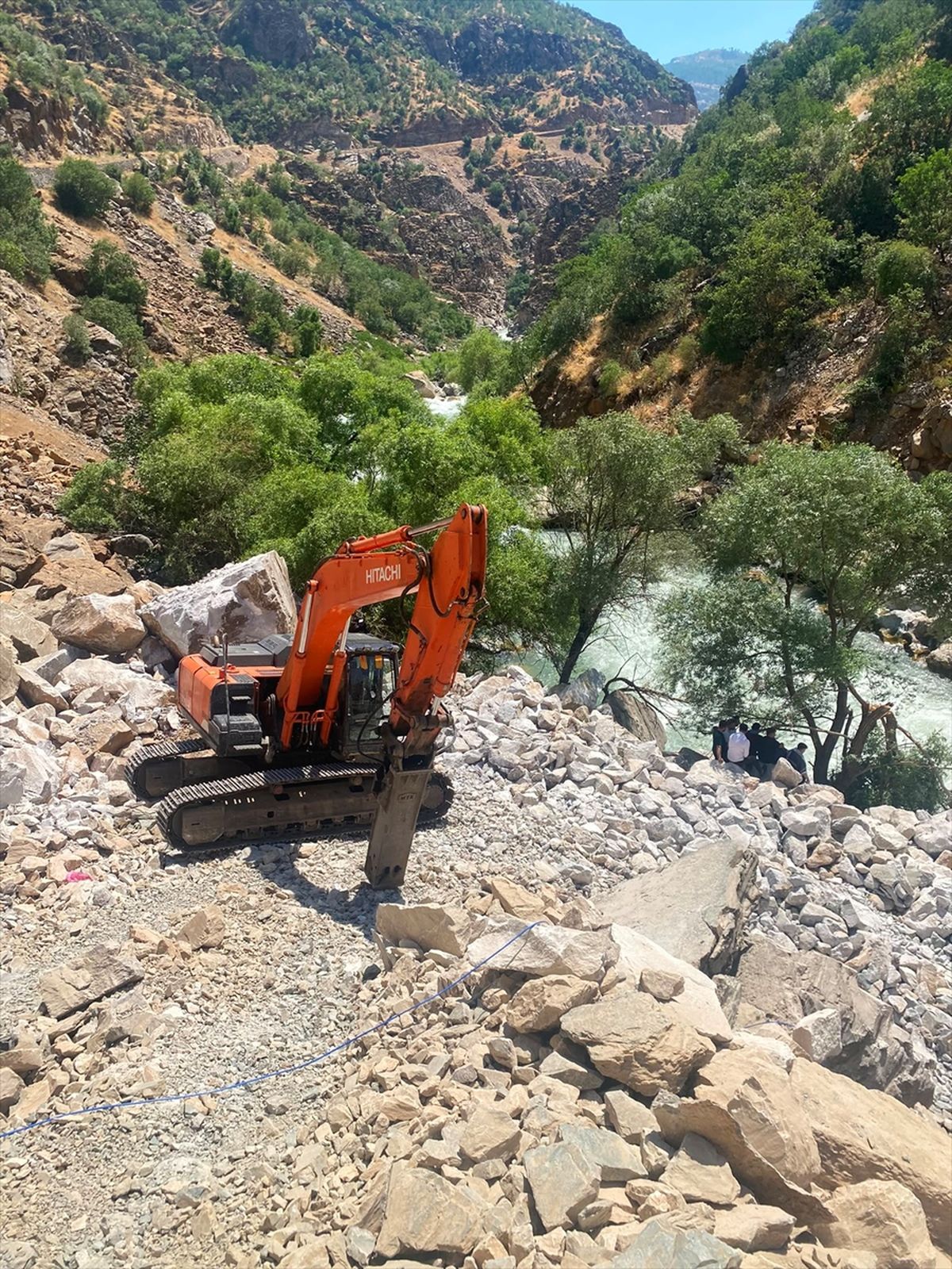 Habur Çayı'nda kaybolan genç için gıyabi cenaze namazı kılındı