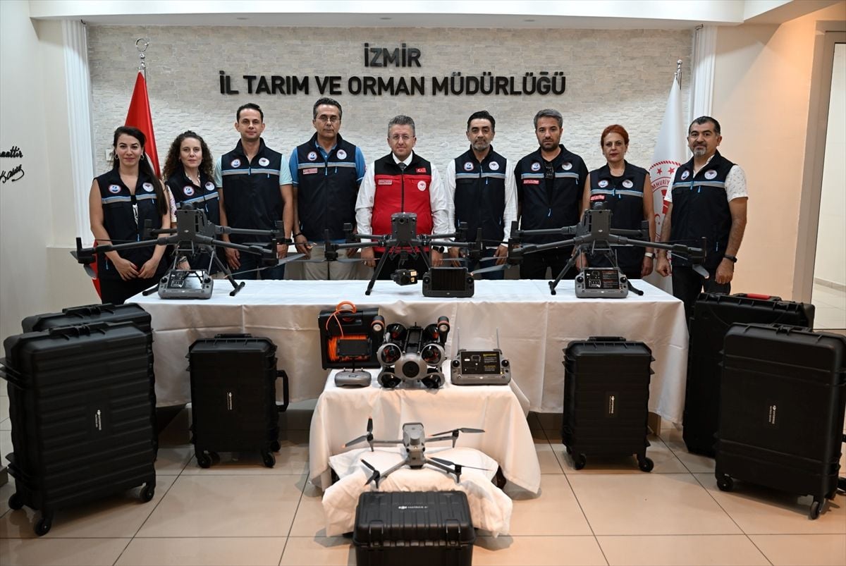 İzmir'de su ürünleri denetiminde dronlar kullanılmaya başlandı