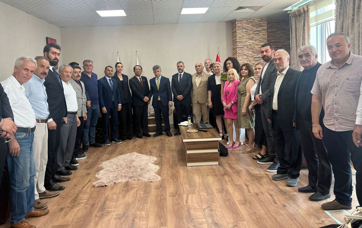 Kamboçya Büyükelçiliği'nden SANKON'a ziyaret